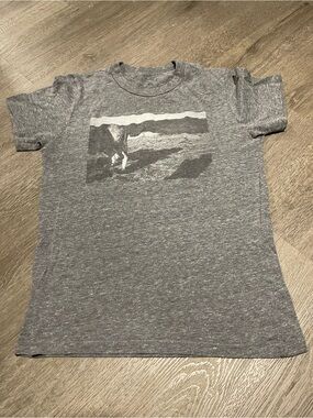 Marc Jacobs Gray Short Sleeve Graphic Crew Tee